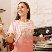 国素朴エレガントフローラ料理人 エプロン