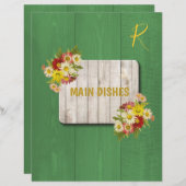 国素朴カラフルレシピ主催者の分周者 (正面/裏面)