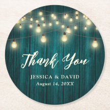 国素朴ティール（緑がかった色）結婚の感謝