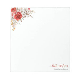 国素朴バラカスタム ノートパッド