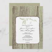 国素朴パーティの招待状 招待状 (正面/裏面)