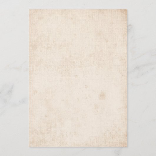 国素朴フローラ結婚式 プログラムファン前面 プログラム (裏面)