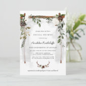 国素朴フローラ |ブライダルシャワーの招待 (スタンド正面)