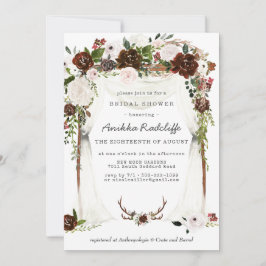 国素朴フローラ |ブライダルシャワーの招待