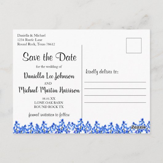 国素朴フローラ〔雄ジカの〕枝角保存日 ポストカード (裏面)