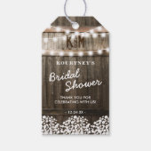 国素朴ブライダルシャワー ギフトタグ (正面)