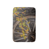 国素朴側ワゴンホイール バスマット (正面縦)