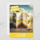 国素朴側誕生日カード シーズンカード (正面)