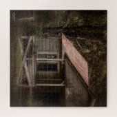 国素朴内の放棄されたカントリーハウス ジグソーパズル (横)