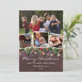 国素朴写真コラージュ シーズンカード (スタンド正面)