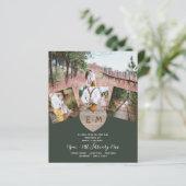 国素朴写真彫刻ハートモノグラム結婚ズ (スタンド正面)