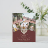 国素朴写真彫刻ハートモノグラム結婚ズ (スタンド正面)