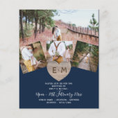 国素朴写真彫刻ハートモノグラム結婚ズ (正面)