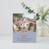 国素朴写真彫刻ハートモノグラム結婚ズ (スタンド正面)