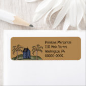 国素朴初期のサルトボックスオンクラフトリターン ラベル (インサイチュ)