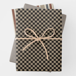 国素朴初期の小切手ギフト包装セット ラッピングペーパーシート