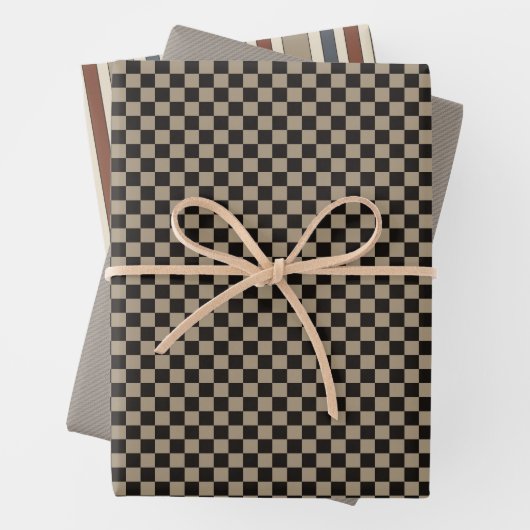 国素朴初期の小切手ギフト包装セット ラッピングペーパーシート (インサイチュ)