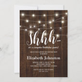 国素朴大人サプライズ誕生日パーティー 招待状 (正面)