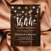 国素朴大人サプライズ誕生日パーティー 招待状