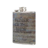 国素朴婚式 | 花嫁おもしろいの父 フラスク (左)