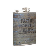 国素朴婚式 | 花嫁おもしろいの父 フラスク (右)