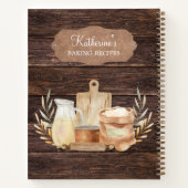 国素朴家お気に入りのベーキングレシピ本 ノートブック (裏面)