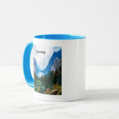 国素朴山の自然シーン写真 マグカップ (正面左)