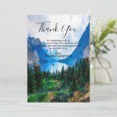 国素朴山景勝自然ありがとう サンキューカード (スタンド正面)