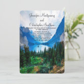 国素朴山景勝自然結婚ズ 招待状 (スタンド正面)