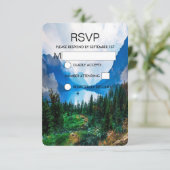 国素朴山景勝自然RSVP 出欠カード (スタンド正面)