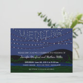 国素朴式結婚灯 招待状 (スタンド正面)