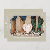 国素朴日付の写真はがきを保存 案内ポストカード (正面/裏面)