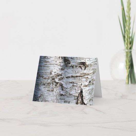 国素朴樺の木ツリ結婚ーズ サンキューカード (裏面)