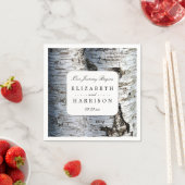 国素朴樺の木ツリ結婚ーズ スタンダードカクテルナプキン (インサイチュ)