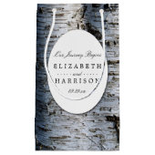 国素朴樺の木ツリ結婚ーズ スモールペーパーバッグ (正面)