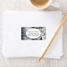 国素朴樺の木ツリ結婚ーズ ラベル