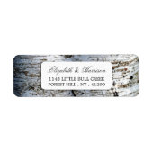 国素朴樺の木ツリ結婚ーズ ラベル (正面)