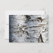 国素朴樺の木ツリ結婚ーズ 出欠カード (裏面)