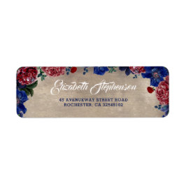 国素朴海軍とブルゴーニュフローラ ラベル