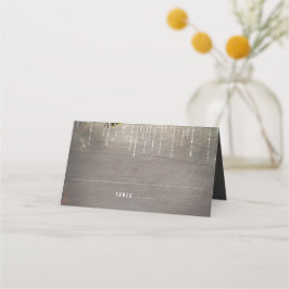 国素朴灯灯結婚灯 プレイスカード