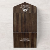 国素朴狩りはカモフラージュの上結婚だ オールインワン招待状 (外側)