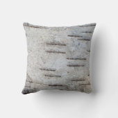 国素朴自然クラシック樺の木バーク写真 クッション (裏面)