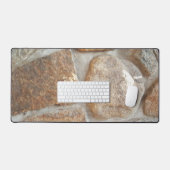 国素朴自然大石写真 デスクマット (キーボード&マウス)