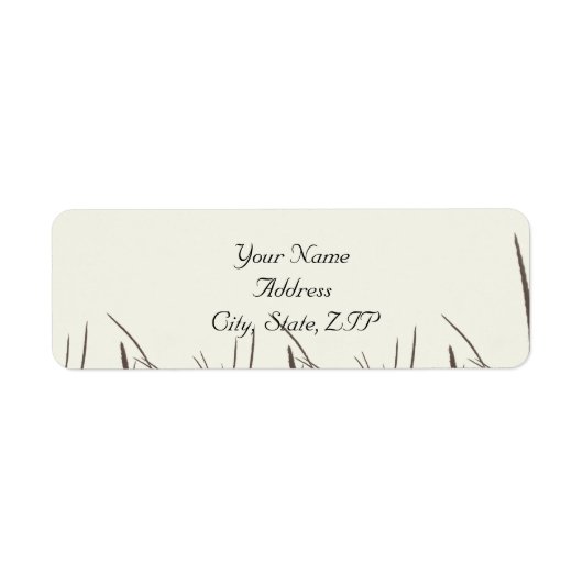 国素朴草原 ラベル (正面)