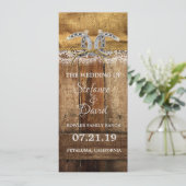 国素朴西部結婚発表 プログラム (スタンド正面)