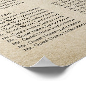 国素朴馬の結婚座席表 ポスター (角)