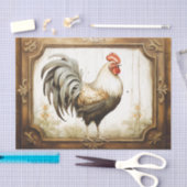 国素朴鶏デコペティッシュペーパー 薄葉紙 (クラフト)