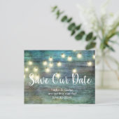 国素朴 |ヴィンテージ木材 |ブラウン ポストカード (スタンド正面)