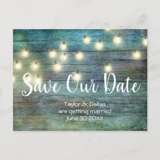 国素朴 |ヴィンテージ木材 |ブラウン ポストカード (正面)