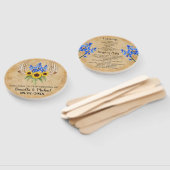 国素朴〔雄ジカの〕枝角式結婚プログラム ハンドファン (組立なし)